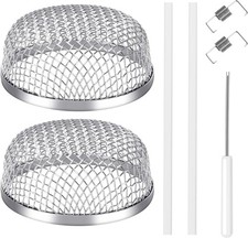 Furnace Vent Screen and Bug Cover for Camper Heater Vents, 2.8x Color: 2 Round