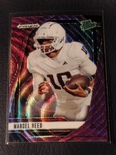 2025 Panini Prizm Draft Picks Football - Marcel Reed #167 Purple Wave Prizm (RC)