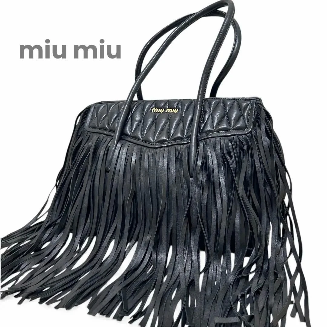 Miu Miu Shoulder Bag Black Bags & Handbags for Women for sale | eBay