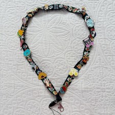 Disney Lanyard with 16 Collectible Hidden Mickey and Other Enamel Pins