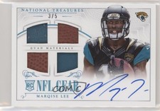 2014 Panini National Treasures Quad 3/5 Marqise Lee #RGS-ML Auto z0q