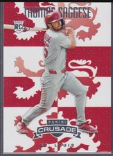 2025 Panini Crusade #63 Thomas Saggese St. Louis Cardinals