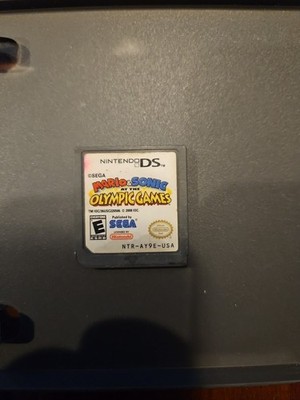 Mario & Sonic at the Olympic Games (Nintendo DS, 2008) Cartridge & Case Tested