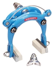Dia-Compe 750 rear center pull bicycle brake caliper - MAUI BLUE