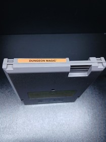 Dungeon Magic: Sword of the Elements (NES, 1989) Cartridge 