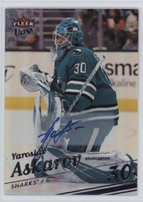 2025-26 Upper Deck Fleer Ultra Rainbow Foil Auto Yaroslav Askarov #17 Auto 6kv