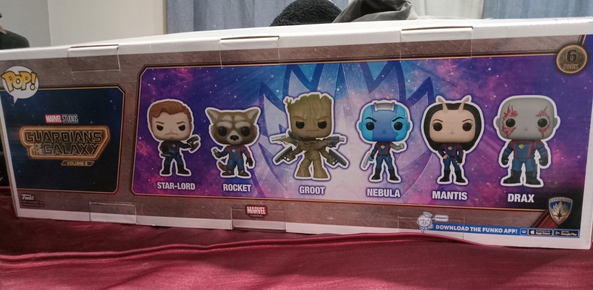 【kkk】funko pop ガーディアンズオブ・ギャラクシー まとめ売り Funko Pop! Vinyl: Marvel - Star-Lord / Rocket / Groot