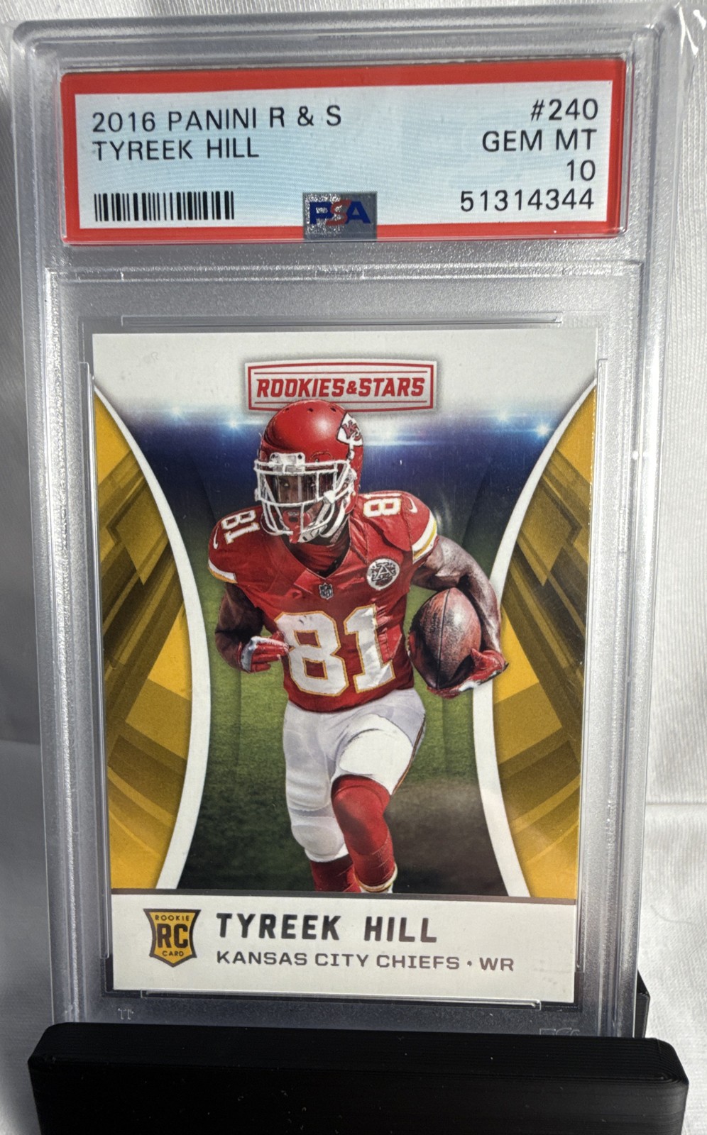 2016 Panini Rookies & Stars - Rookies Two Star Tyreek Hill #240  (RC) Rookie 