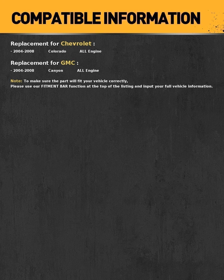 Cilindro maestro de freno para 04-08 Chevy Colorado GMC Canyon Isuzu M630316 3,7 L ZC Foto 2 de 4