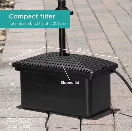 Kit filtro completo Totalpond con pompa 300 GPH - Foto 5 di 5
