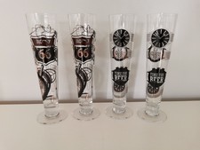 Ritzenhoff 4 Bier Gläser kurz chung Biertulpe Glas neuwertig black label
