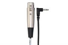 Hosa XVM-305F Camcorder Mic Cable, XLR3F to Right-angle 3.5 mm TS - 5 Foot