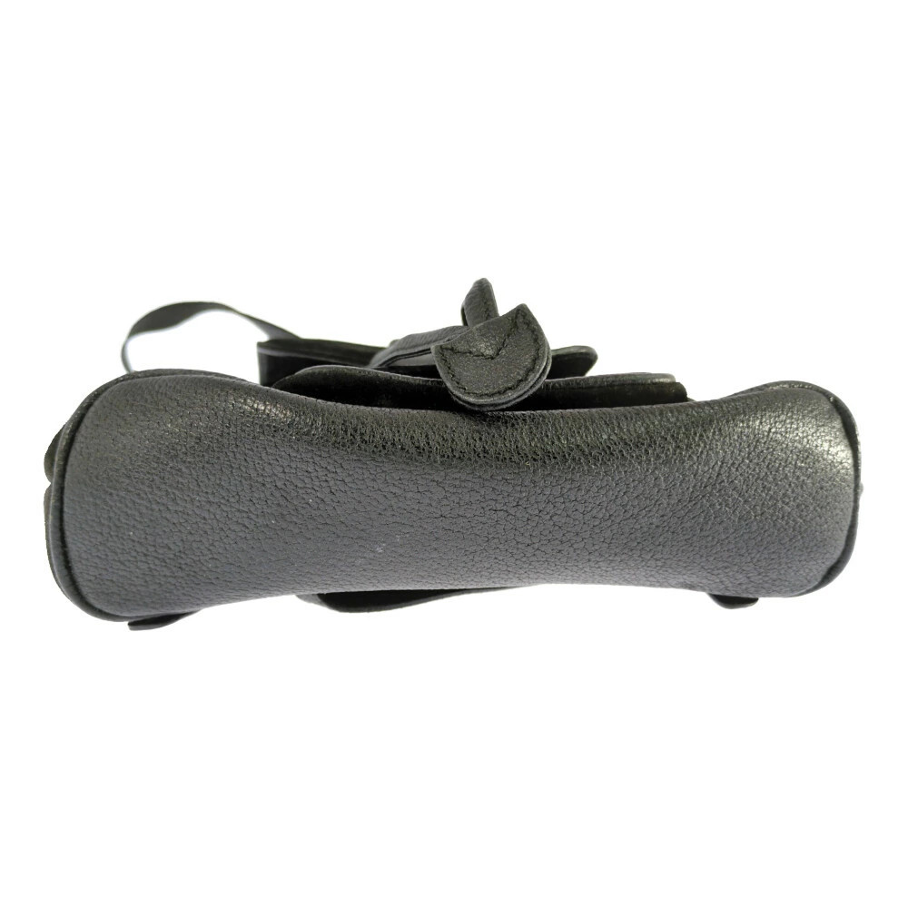 Year End Gucci Bamboo Drawstring Mini Leather Bag… - image 4