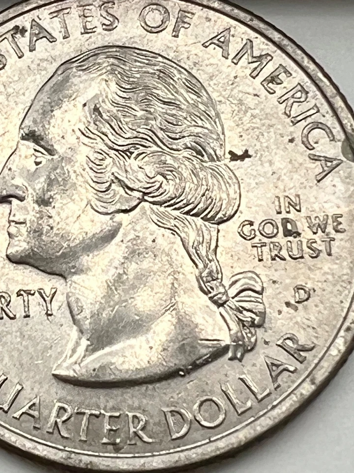 RARE 1787 1999 D Delaware *FIRST STATE QUARTER DOLLAR* Coin With Caesar Rodney - Image 3 of 4