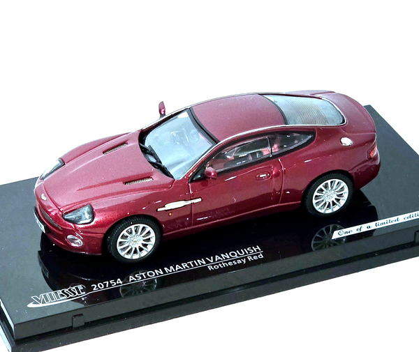 Aston Martin Vanquish, Rot-Metallic, 1:43, Vitesse, 20754-image