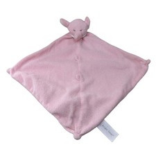 Angel Dear Elephant Lovey Pink Plush Security Blanket Stuffed Animal Kids 13in
