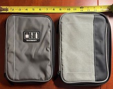 2 bagsmart electronic travel case cord/cable organizers - Grey