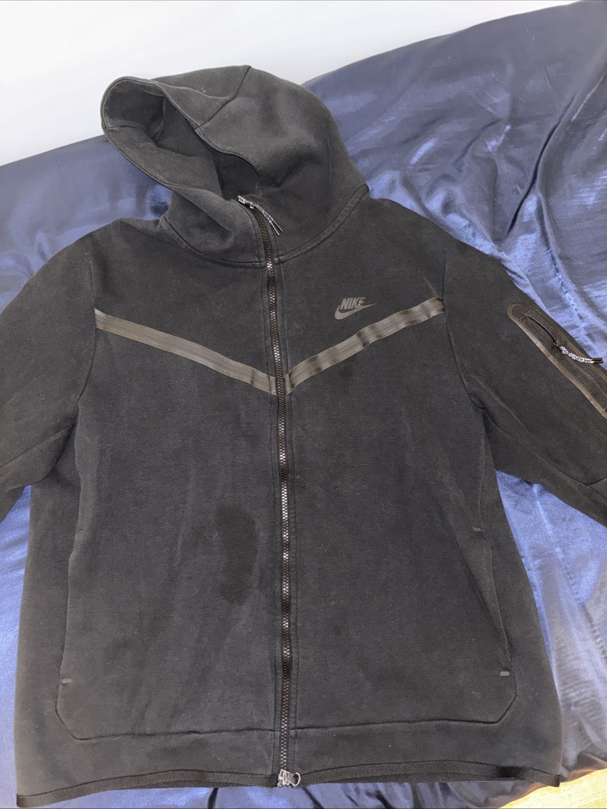 OG Nike Tech Fleece Hoodie Black Size XL