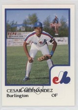 1986 ProCards Burlington Expos Cesar Hernandez 2p7