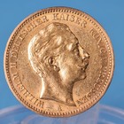 Preussen 20 Mark 1899 A Wilhelm II * 7 ,96 Gramm - 900 Gold * Vz- Jaeger 252
