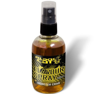 Black Cat Flavour Spray 100ml - Alle Aromen - Lockstoff Waller Wels Worm Crab