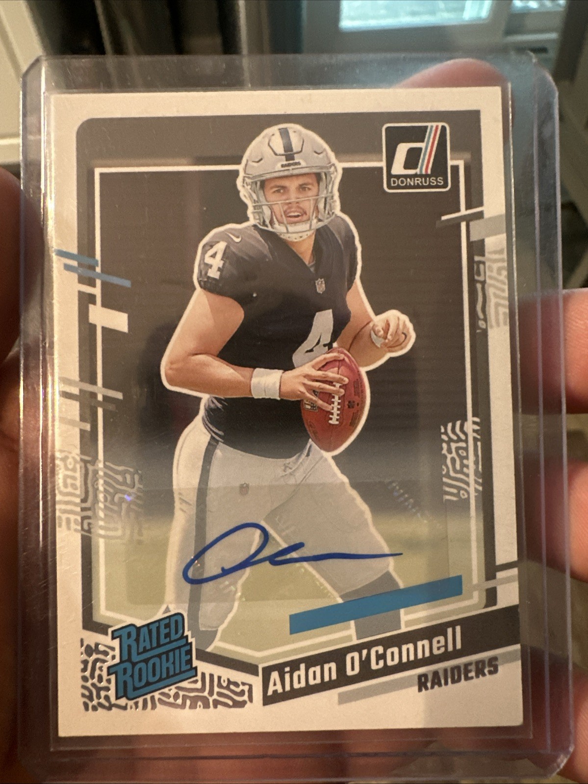 2023 Panini Donruss - Rated Rookie Aidan O'Connell #360 Autographs (AU, RC)