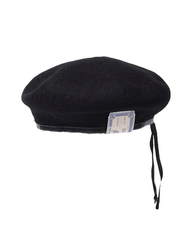 The H.W. Dog & Co. Leather Beret -size 36 - Picture 3 of 5