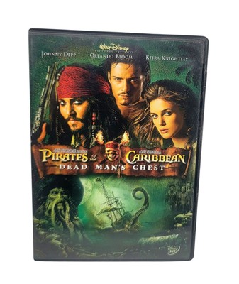 Disney Pirates of the Caribbean: Dead Mans Chest (DVD, 2006,) Johnny Depp