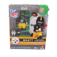 Brett Keisel Pittsburgh Steelers Mini Figure Rare Sealed Limited Edition G1LE