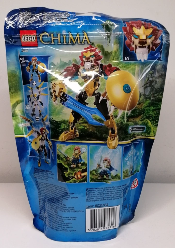 LEGO Legends of Chima Constraction 70200 CHI Laval - 2014 Neuf New - Photo 2/2