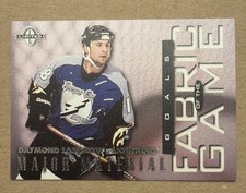 1997-98 Donruss Limited #48 Daymond Langkow Fabric of the Game #/1000