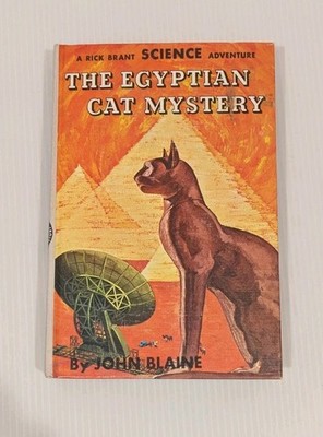 Rick Brant Science Adventure The Egyptian Cat Mystery By John Blaine 1961