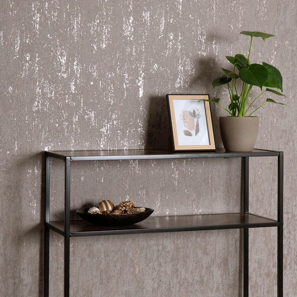Vliestapete Guido Maria Kretschmer Betonoptik Braun Metallic 10549-33 (2,80€/1Qm-image