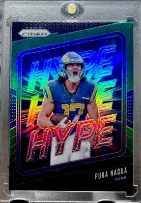 PUKA NACUA RARE ROOKIE INSERT REFRACTOR RC Card PRIZM Holo Parallel - RAMS