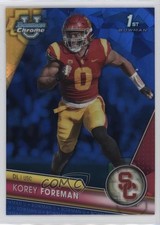 2023 Bowman U Chrome Sapphire Edition Korey Foreman #190 11oq