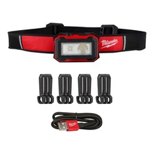 Milwaukee 2012R Rechargeable Magnetic Headlamp and Task Light w/ 450 Lumens