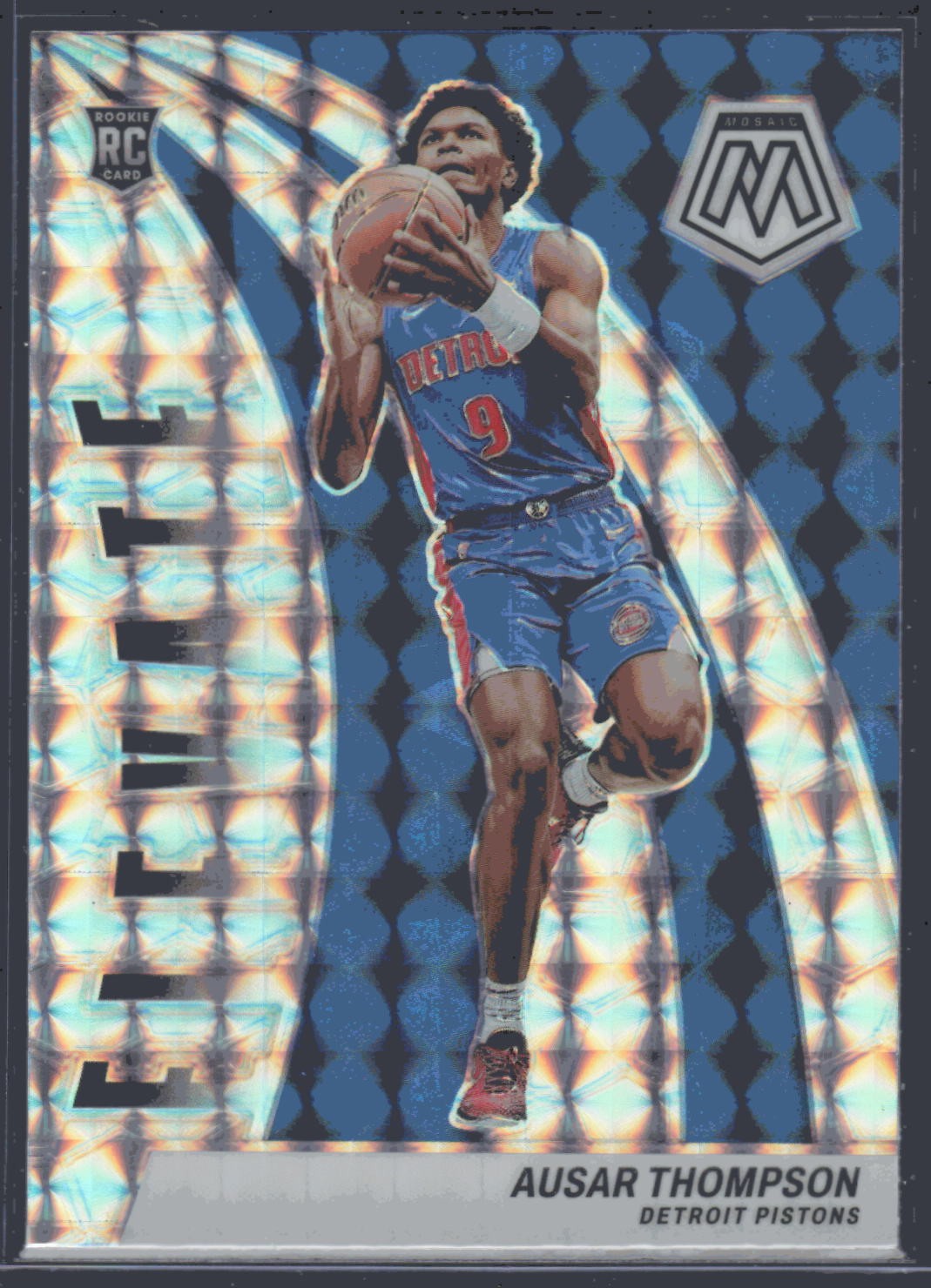 2023-24 Panini Mosaic #10 Ausar Thompson Elevate Mosaic RC