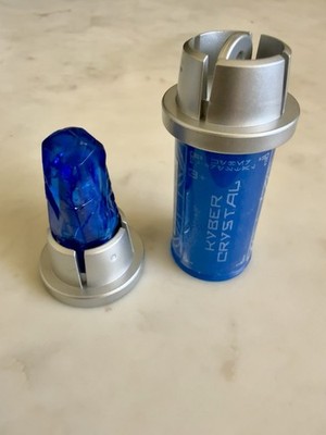  Star Wars Galaxy s Edge - OLD LUKE SKYWALKER  - Blue Kyber Crystal -Series 1 