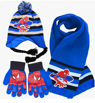 Gloves Set Marvel Hat Scarf And Gloves Marvel Spiderman Hat Gloves