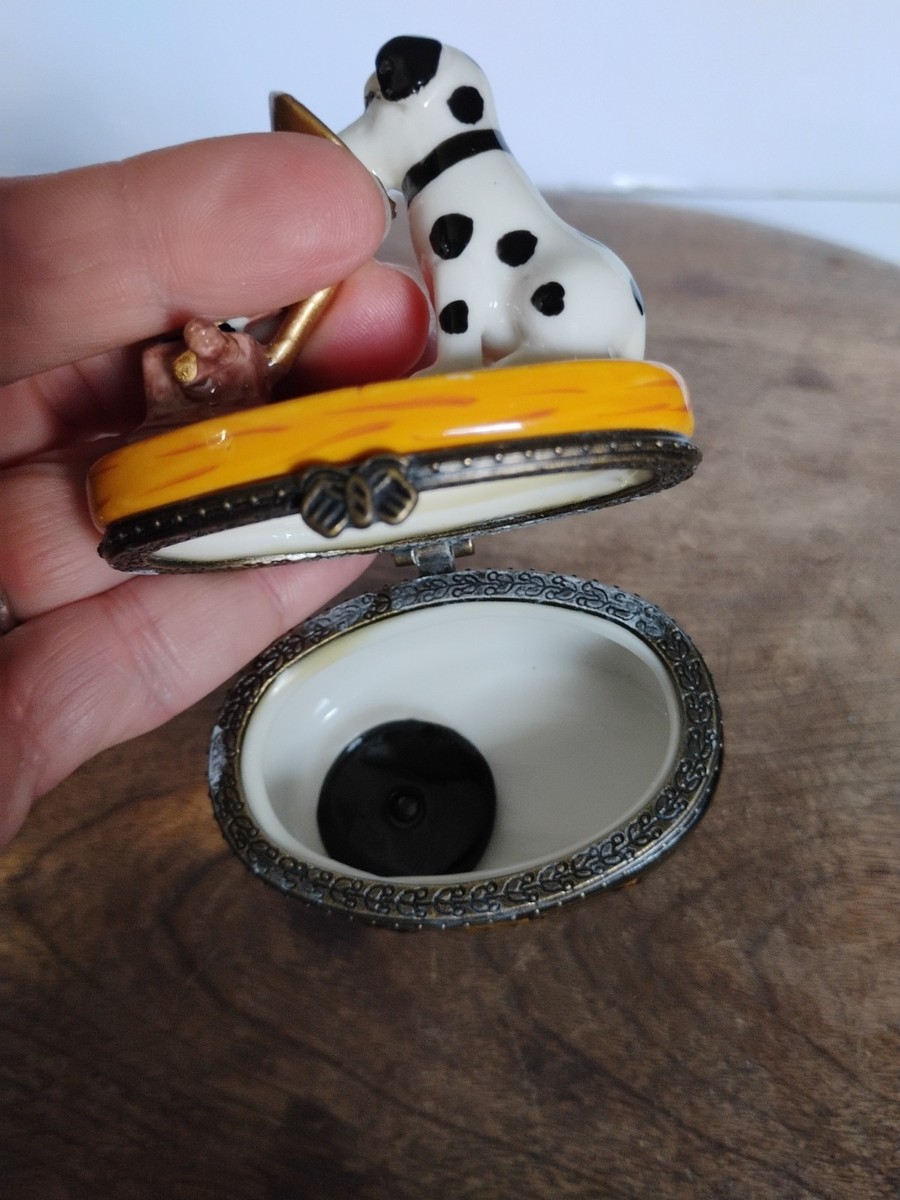 Vintage RCA Victor TRINKET BOX Nipper Dog His Master's Voice