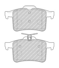 FERODO FDB5014 Kit de plaquettes de frein, frein à disque pour JAGUAR