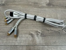 Rocketfish Nintendo Wii HD High Quality 8’ Component Cable HD AV Cord Gold