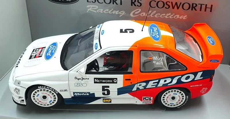 UT Models 1/18 Scale 39750 - Ford Escort WRC RAC Rally #5 Repsol 1997 Sainz Moya - Image 4 of 4