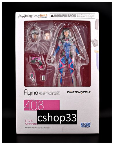 Figma 408 Overwatch D.Va Figur • Authentic Good Smile Company/Max Factory - Bild 1 von 12