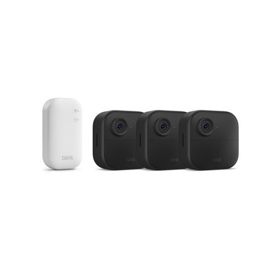 Blink Kamera (Outdoor 4) neuestes Modell Wireless HD Smart Security 3-Kamera System