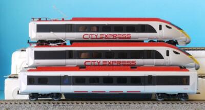 HORNBY HITACHI CLASS 395 CITY EXPRESS R1239 TRAIN POWER CAR DUMMY CAR + COACH