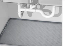 Under Kitchen Sink Mat (34x 22) Silicone Waterproof Mat