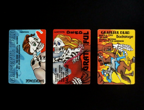 Grateful Dead Backstage Pass Puzzle Gone With The Wind Atlanta Omni 3/1,2,3/1992 - Picture 11 of 12
