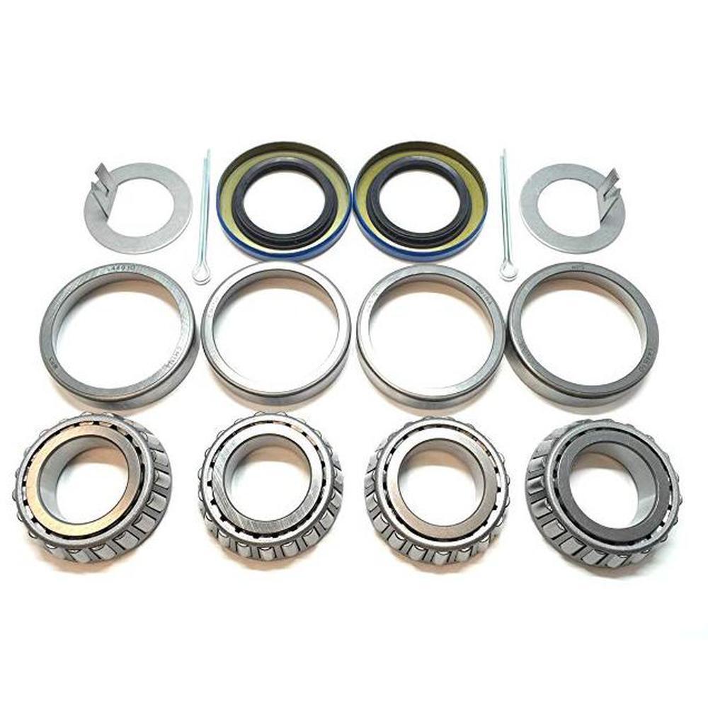 Trailer Hub Wheel Bearing Kit Seal 1.25'' for 2000# EZ Lube Axles 1.00