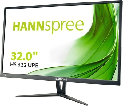 Hannspree HS322UPB 32'' Quad HD LED Monitor, schwarz CL